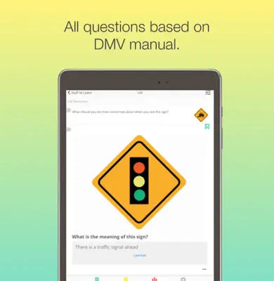 MA RMV Driver Permit test Prep android App screenshot 4